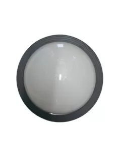 Ivela 129511 plafón serie 280 t 75w e27 negro ip66